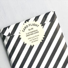 Load image into Gallery viewer, Card Flight: When You Have to Do Better (Apology) - Three Letterpress Greeting Cards