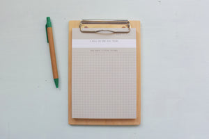 One Big Thing To-Do List Notepad